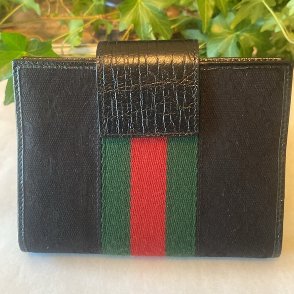 Rare Authentic Vintage Gucci Sherry Line Agenda Wallet-#2 - Picture 1 of 12